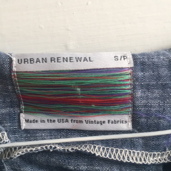 Light Blue Tunic with Pockets! Mini Shift Dress - Picture 6 of 8